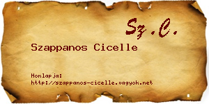 Szappanos Cicelle névjegykártya